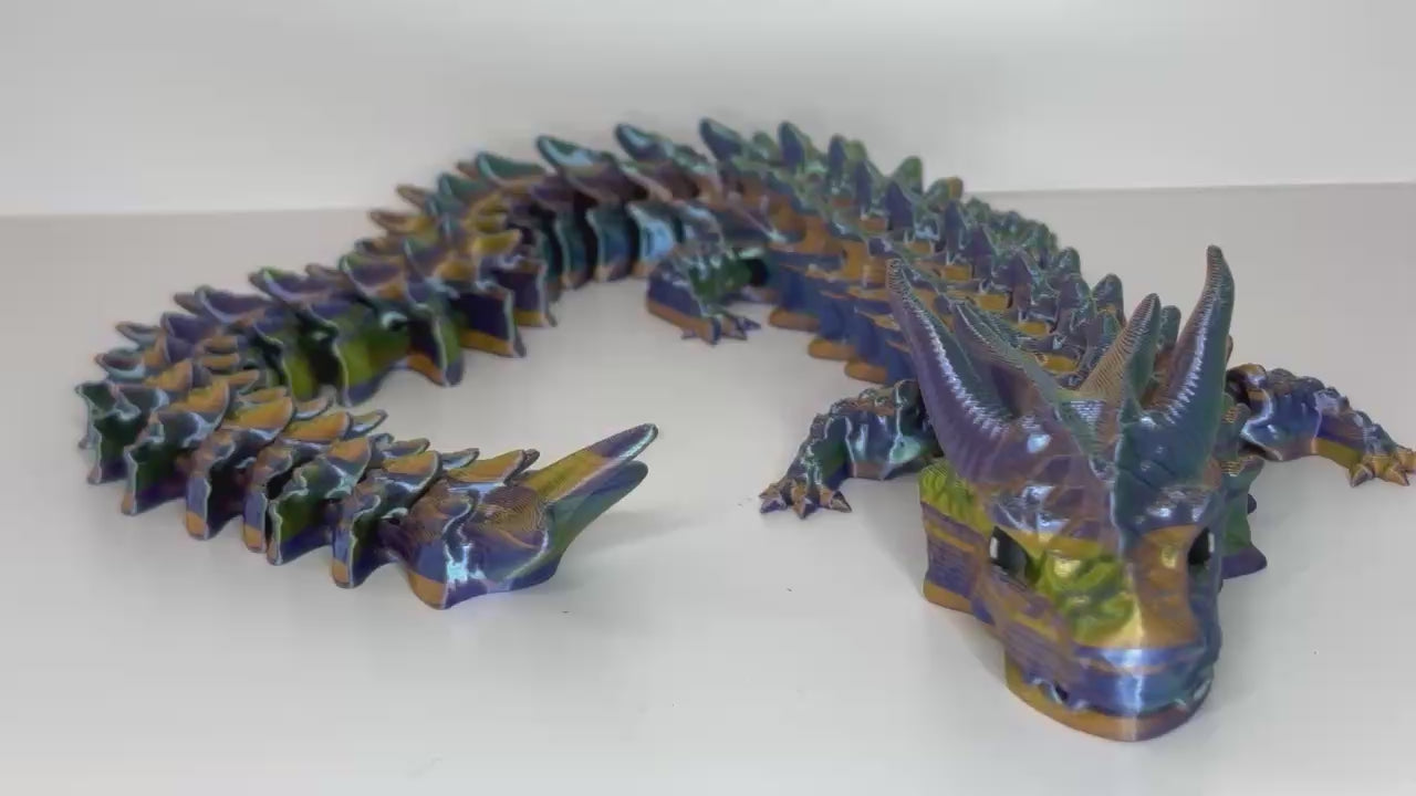 Mega Dragon- Color Shifting- 3d printed item