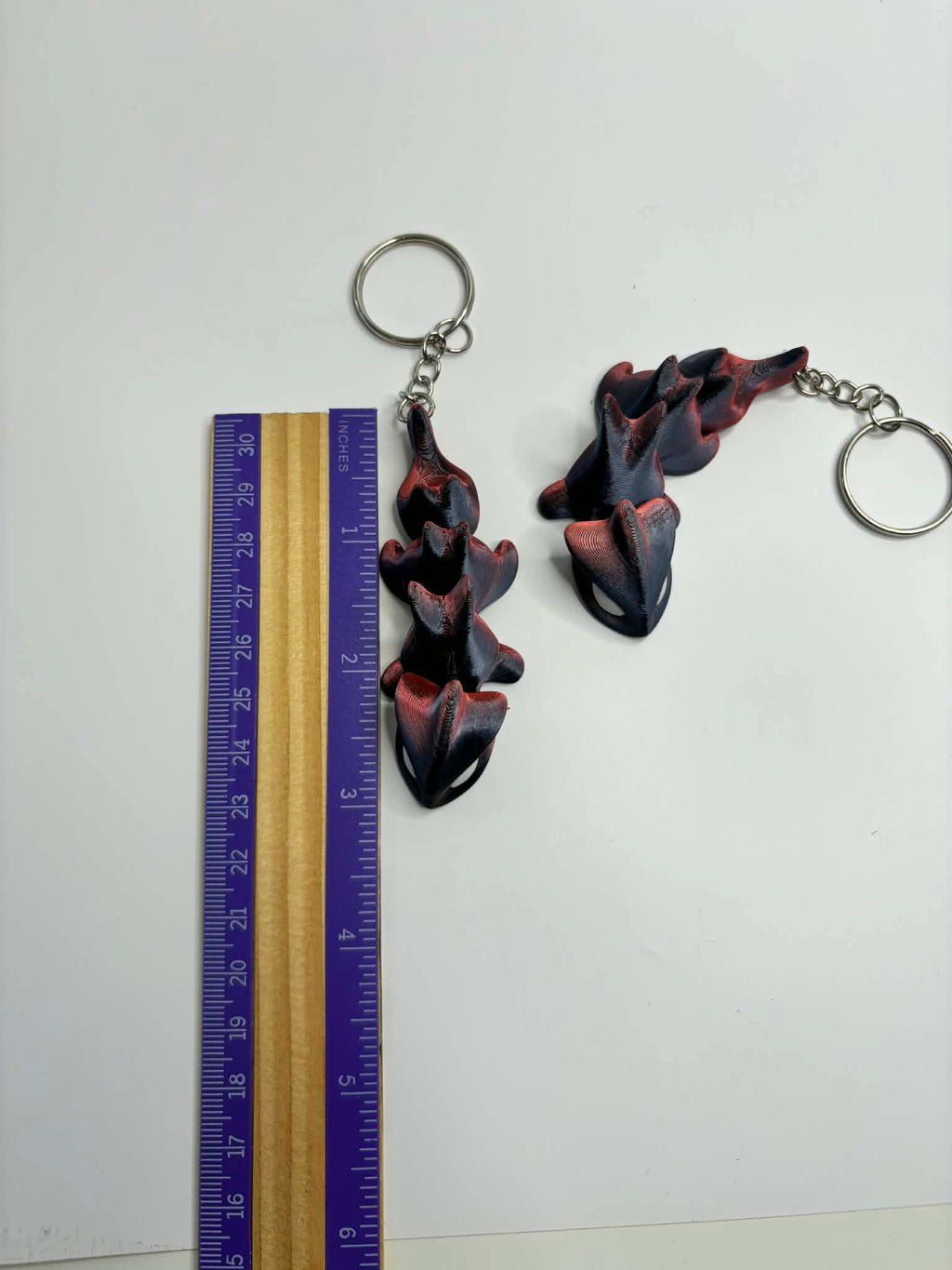 2 Tone Baby Dragon Keychain