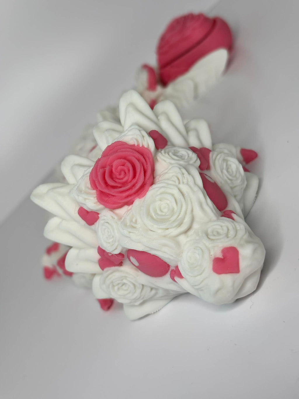 Rose Dragon- Large w/ clicker 3d printed item