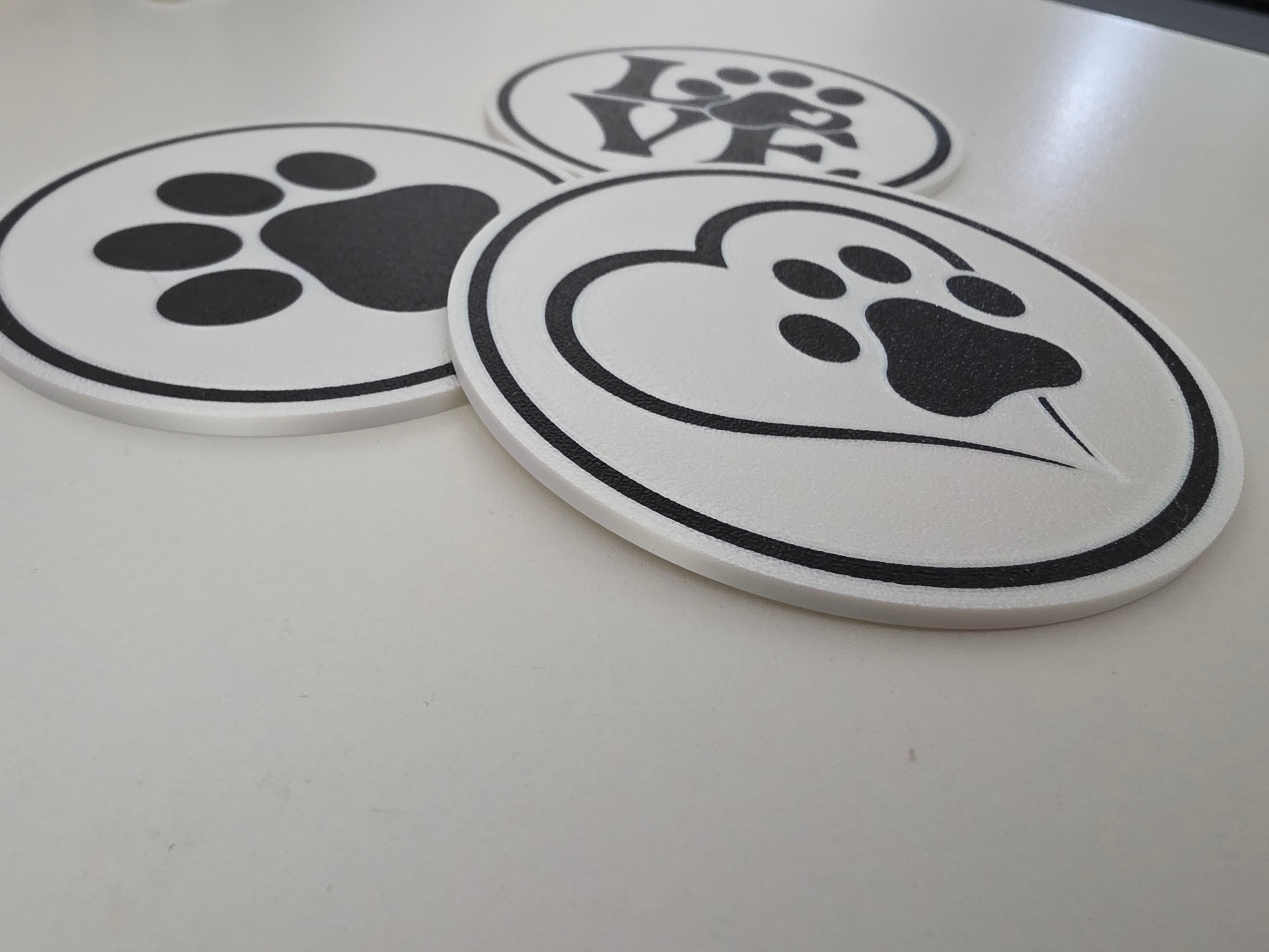 Love My Pet Coasters 4pc