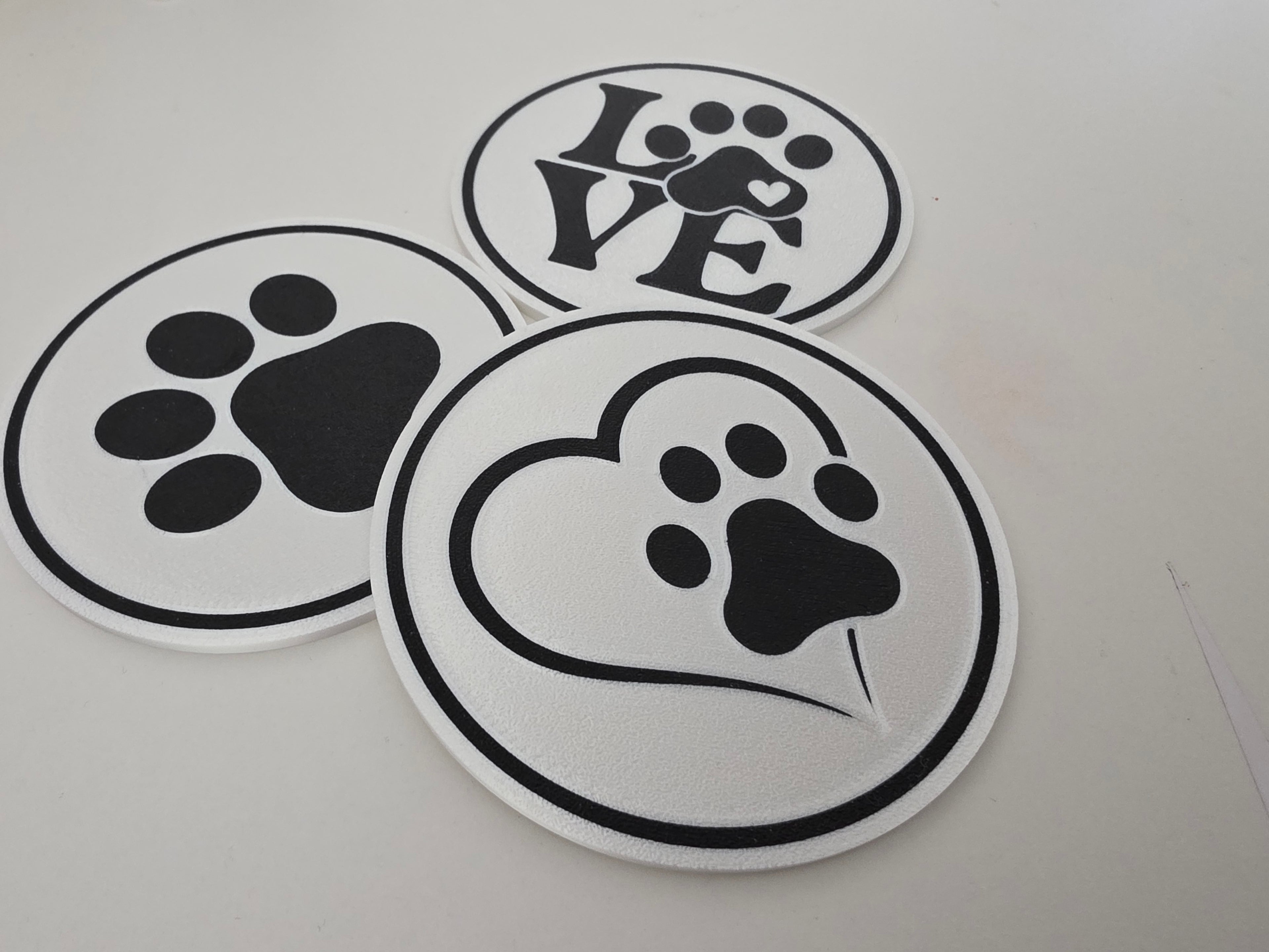 Love My Pet Coasters 4pc